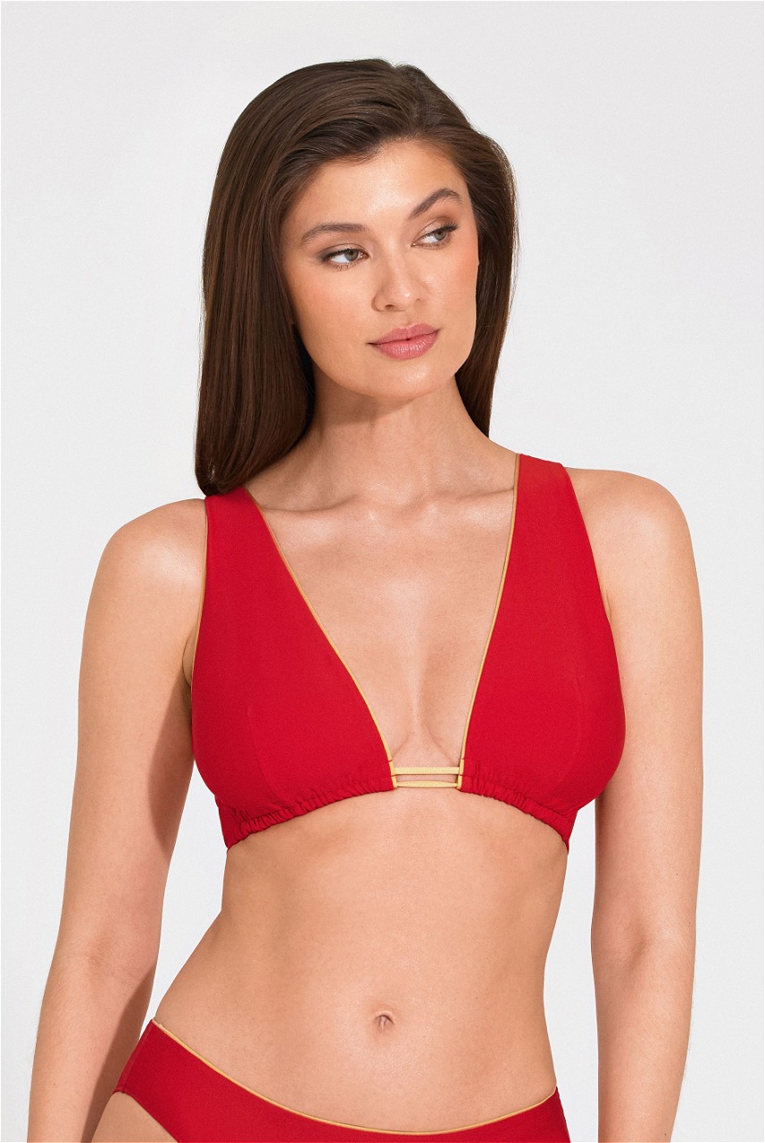 Бюстгальтер топ с застежкой