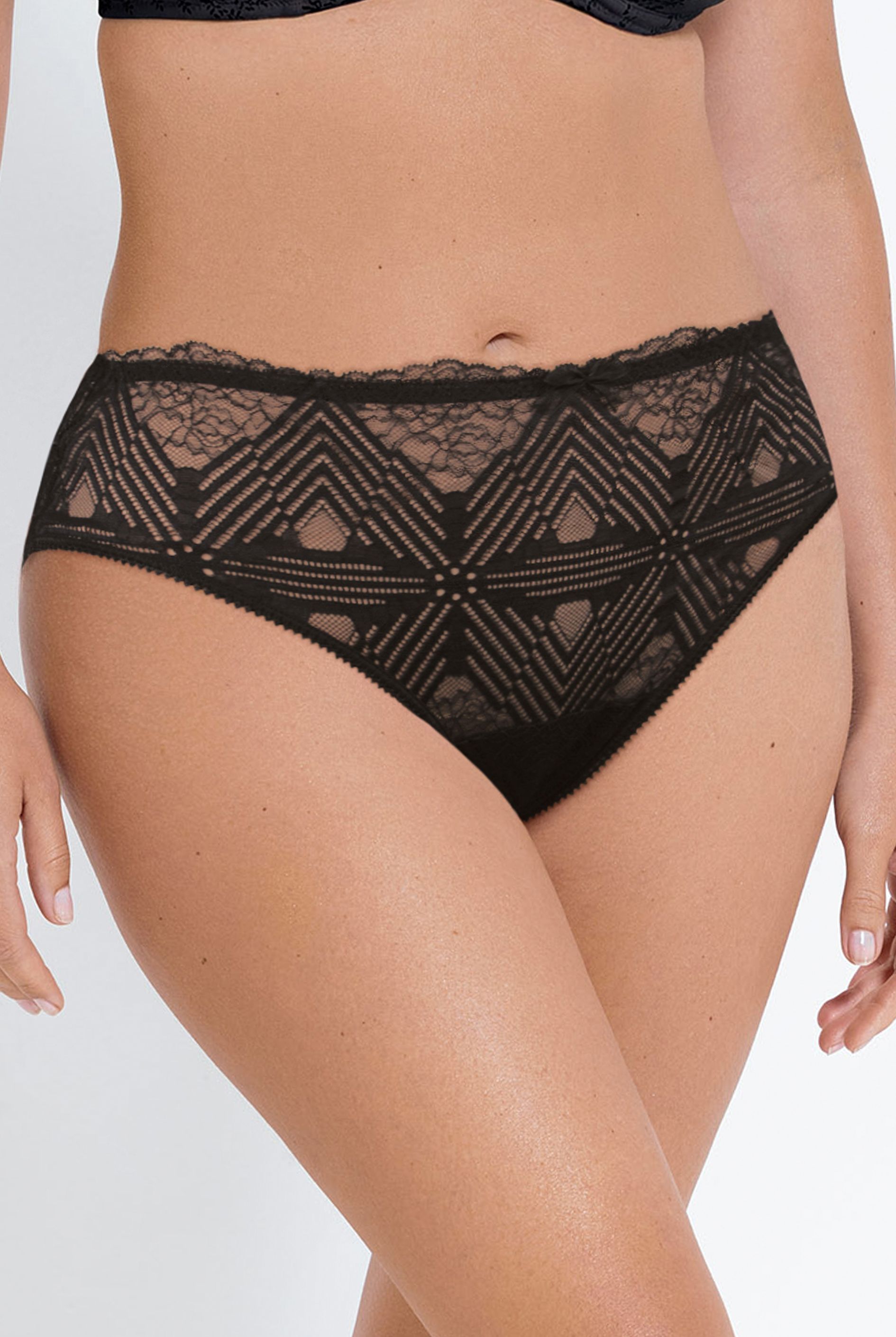 Трусы слип высокая линия талии