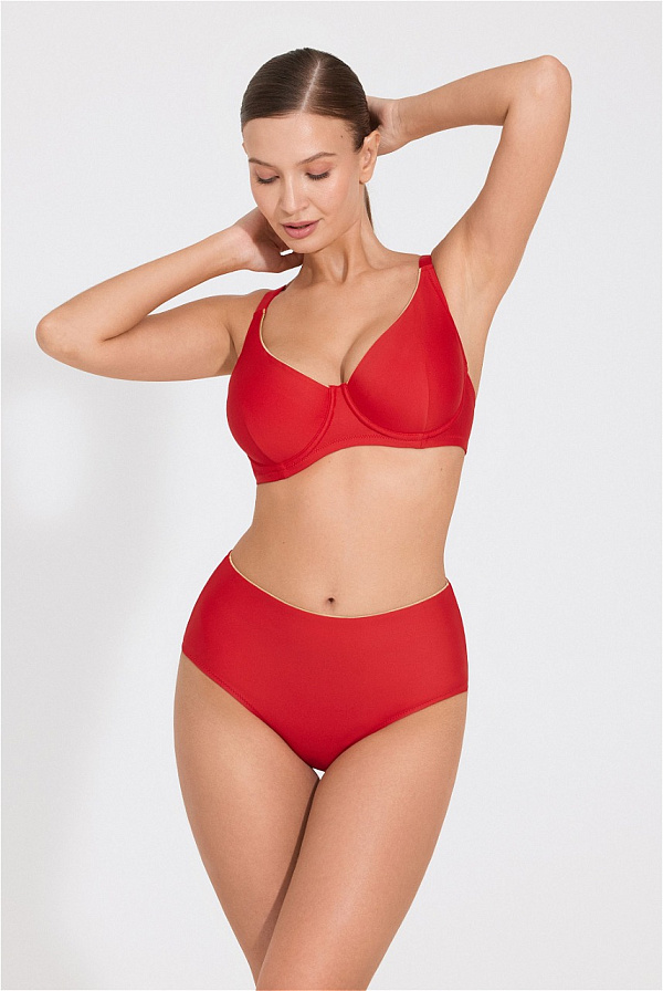 Трусы слип высокая линия талии