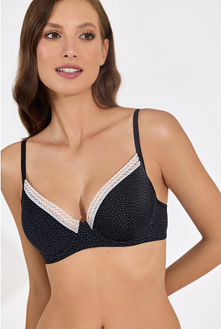 Бюстгальтер формованная получашка пуш-ап